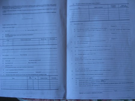 Application forResidencePermit