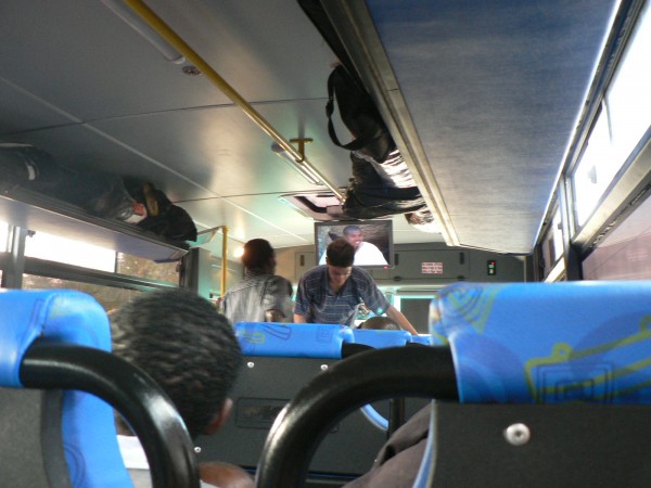 David v autobuse
