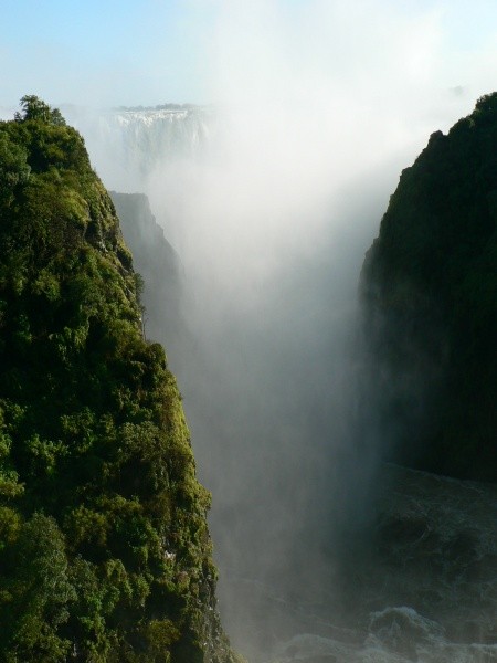 Vicfalls z mostu